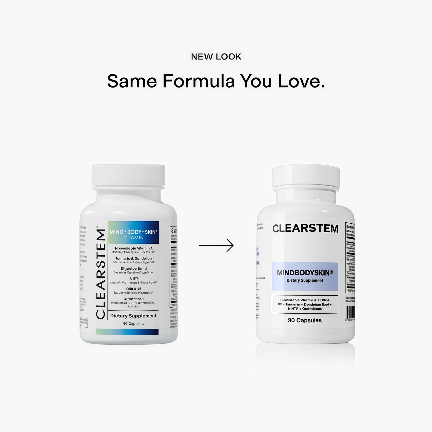 CLEARSTEM - MINDBODYSKIN Hormonal Acne Supplement